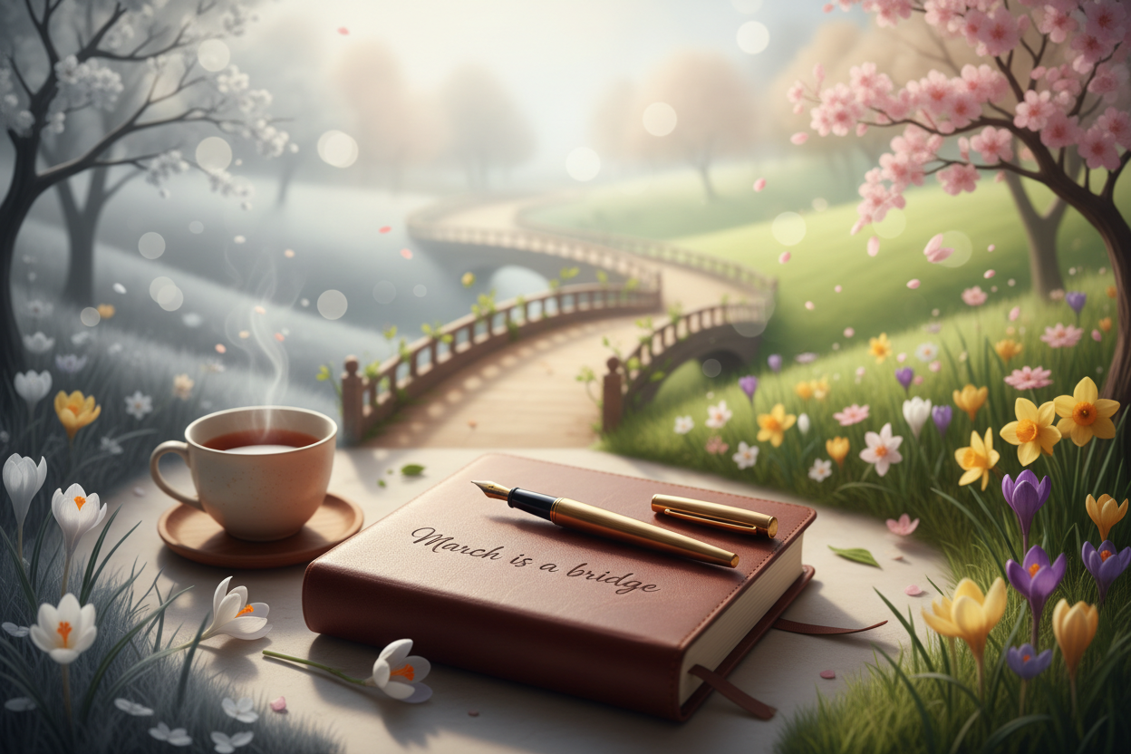 March Is a Bridge: Writing Your Way From Winter to What’s Next